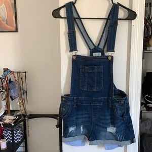 Overalls shorts